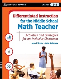 Enlarge image Cover: Differentiated Instruction for the Middle School Math Teacher - Jossey-Bass