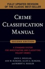 Cover: Crime Classification Manual - Jossey-Bass