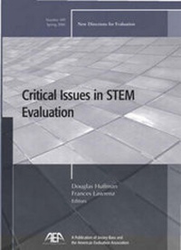 Enlarge image Cover: Critical Issues in STEM Evaluation - Jossey-Bass