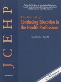 Cover: The Journal of Continuing Education in the Health Professions, Volume 26, Number 1, Winter 2006 - Jossey-Bass