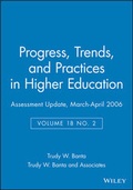 Cover: Assessment Update: Progress, Trends, and Practices in Higher Education, Volume 18, Number 2, 2006 - Jossey-Bass