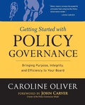 Cover: Getting Started with Policy Governance - Jossey-Bass