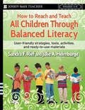Cover: How to Reach and Teach All Children Through Balanced Literacy - Jossey-Bass
