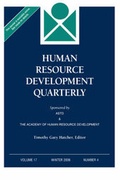 Cover: Human Resource Development Quarterly: Fall 2006 v. 17, No. 3 - Pfeiffer Wiley