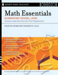 Enlarge image Cover: Math Essentials, Elementary Level - Jossey-Bass