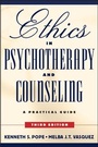 Cover: Ethics in Psychotherapy and Counseling - Jossey-Bass