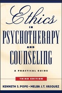 Enlarge image Cover: Ethics in Psychotherapy and Counseling - Jossey-Bass