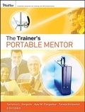 Cover: The Trainer's Portable Mentor - Jossey-Bass