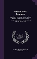 Cover: Metallurgical Engineer - Palala Press