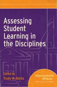 Enlarge image Cover: Assessing Student Learning in the Disciplines - Jossey-Bass