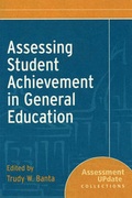 Cover: Assessing Student Achievement in General Education - Jossey-Bass
