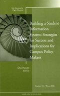 Cover: Building a Student Information System - Jossey-Bass