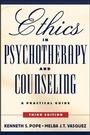 Cover: Ethics in Psychotherapy and Counseling - Jossey-Bass