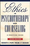 Cover: Ethics in Psychotherapy and Counseling - Jossey-Bass