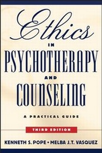 Enlarge image Cover: Ethics in Psychotherapy and Counseling - Jossey-Bass
