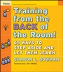 Cover: Training From the Back of the Room! - Pfeiffer