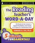 Cover: The Reading Teacher's Word-a-Day - Jossey-Bass