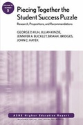Cover: Piecing Together the Student Success Puzzle: Research, Propositions, and Recommendations - Jossey-Bass