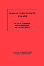 Cover: Seminar on Micro-Local Analysis - Princeton University Press