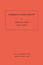 Cover: Degrees of Unsolvability - Princeton University Press