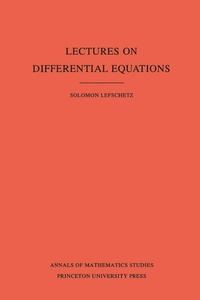 Enlarge image Cover: Lectures on Differential Equations - Princeton University Press