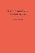 Cover: Finite Dimensional Vector Spaces - Princeton University Press