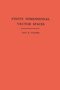 Abbildung von: Finite Dimensional Vector Spaces - Princeton University Press