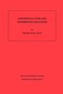 Cover: Exponential Sums and Differential Equations - Princeton University Press