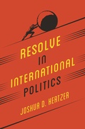 Cover: Resolve in International Politics - Princeton University Press