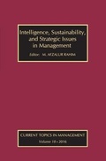 Cover: Intelligence, Sustainability, and Strategic Issues in Management - Routledge