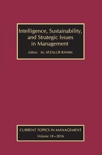 Enlarge image Cover: Intelligence, Sustainability, and Strategic Issues in Management - Routledge