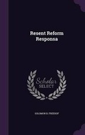 Cover: Resent Reform Responsa - Palala Press