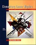 Cover: Elementary Linear Algebra with Applications - Brooks/Cole