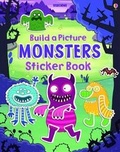 Cover: Build a Picture Monsters Sticker Book - Usborne Books