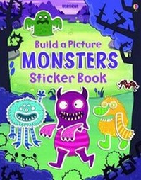 Enlarge image Cover: Build a Picture Monsters Sticker Book - Usborne Books