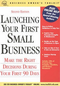 Enlarge image Cover: Launching Your First Small Business - CCH Inc.