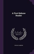 Cover: A First Hebrew Reader - Palala Press
