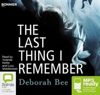 Enlarge image Cover: The Last Thing I Remember - Bolinda/Bonnier Audio
