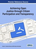 Cover: Achieving Open Justice through Citizen Participation and Transparency - Information Science Reference