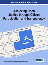 Enlarge image Cover: Achieving Open Justice through Citizen Participation and Transparency - Information Science Reference