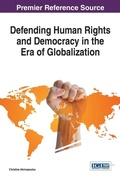 Cover: Defending Human Rights and Democracy in the Era of Globalization - Information Science Reference