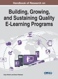 Cover: Handbook of Research on Building, Growing, and Sustaining Quality E-Learning Programs - Information Science Reference