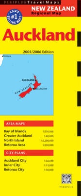 Abbildung von: Auckland Travel Map Second Edition - Periplus Editions