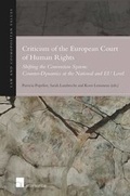 Cover: Criticism of the European Court of Human Rights - Intersentia Ltd