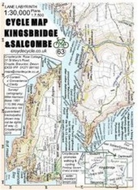Abbildung von: Cycle Map Kingsbridge & Salcombe - Croydecycle