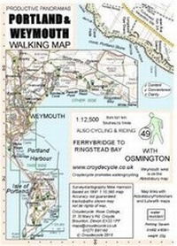 Abbildung von: Portland & Weymouth Walking Map - Croydecycle