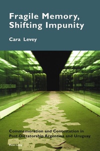 Abbildung von: Fragile Memory, Shifting Impunity - Peter Lang Verlag