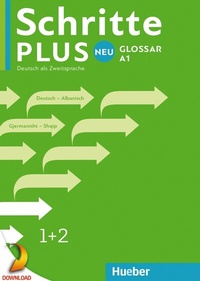 Abbildung von: Schritte plus Neu 1+2. PDF-Download Glossar Deutsch-Albanisch - Hueber Verlag