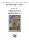 Cover: Ein Jahrzehnt Anna Amalia und Goethe Forschung (2003-2013) - Dr. Antje Denkena u. Dr. Franco Zizzo