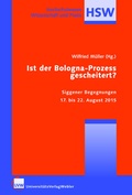 Cover: Ist der Bologna-Prozess gescheitert? - UVW Universit&auml;tsVerlagWebler GmbH